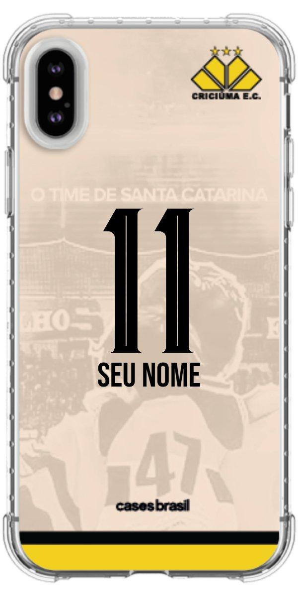 Capinha para celular Criciúma Estampa Oficial 13