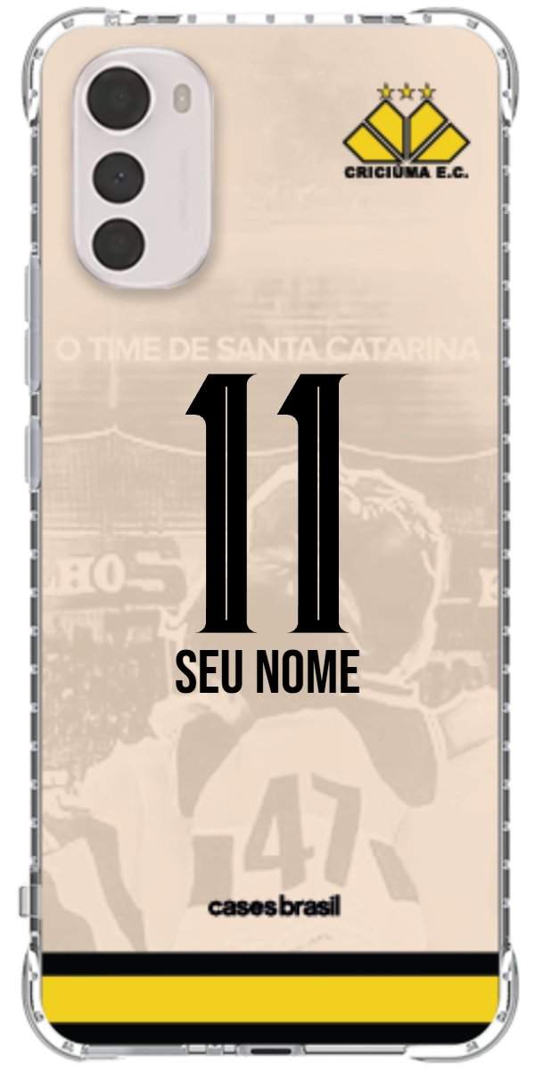 Capinha para celular Criciúma Estampa Oficial 13