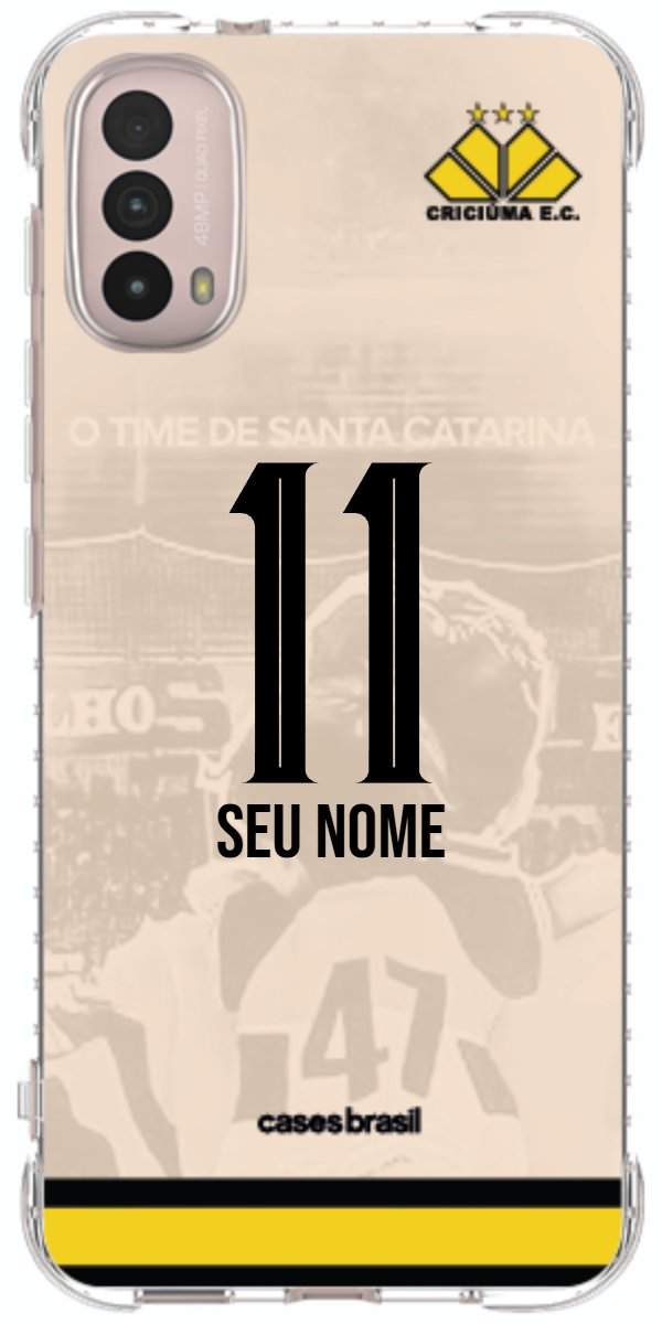 Capinha para celular Criciúma Estampa Oficial 13