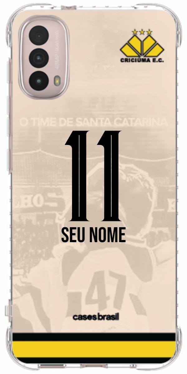 Capinha para celular Criciúma Estampa Oficial 13