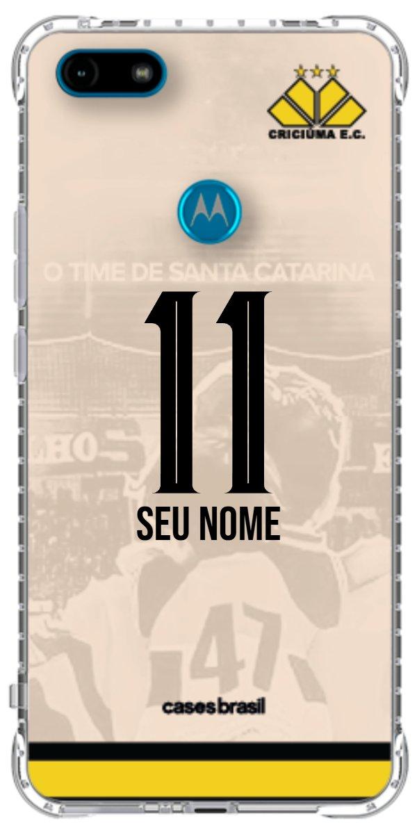Capinha para celular Criciúma Estampa Oficial 13