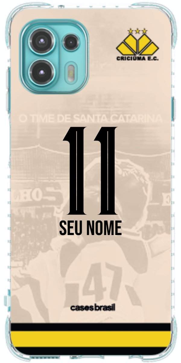 Capinha para celular Criciúma Estampa Oficial 13