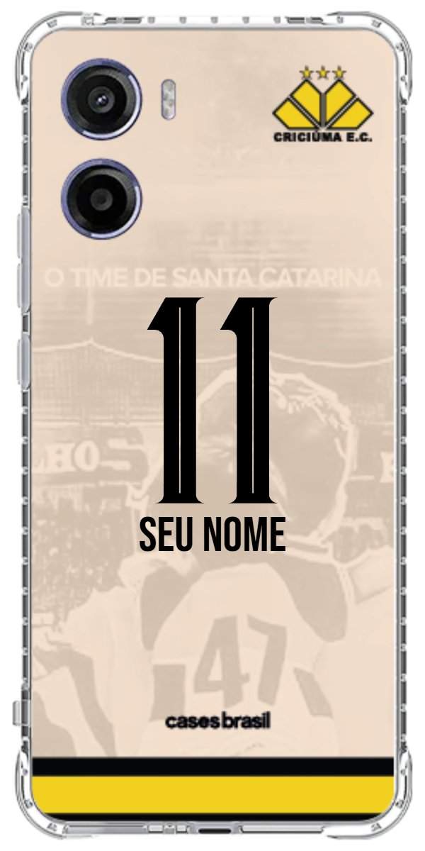 Capinha para celular Criciúma Estampa Oficial 13