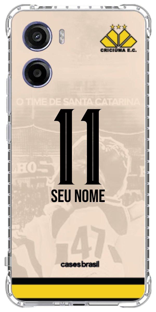 Capinha para celular Criciúma Estampa Oficial 13