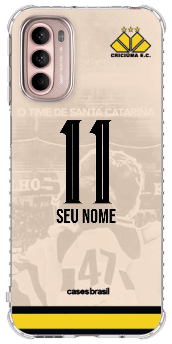 Capinha para celular Criciúma Estampa Oficial 13