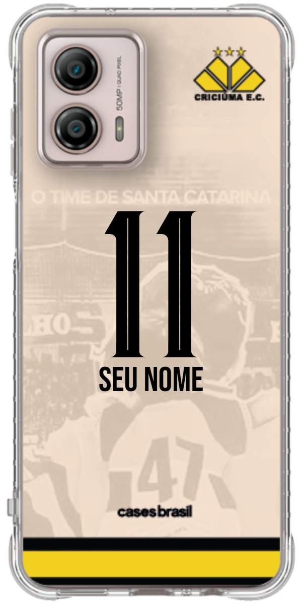 Capinha para celular Criciúma Estampa Oficial 13