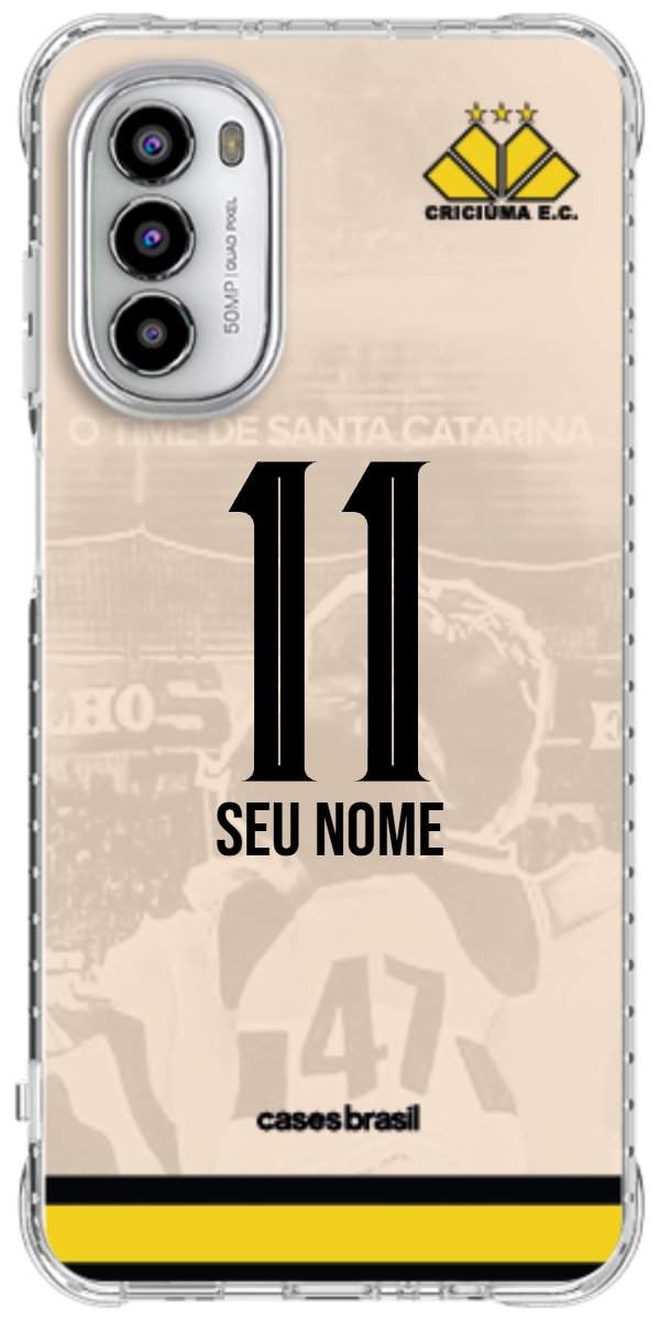 Capinha para celular Criciúma Estampa Oficial 13