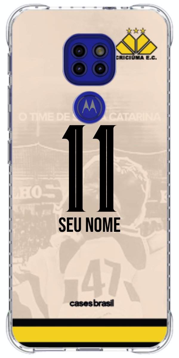 Capinha para celular Criciúma Estampa Oficial 13
