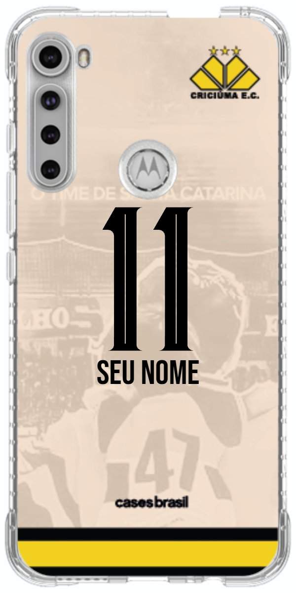 Capinha para celular Criciúma Estampa Oficial 13