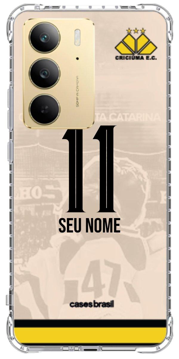 Capinha para celular Criciúma Estampa Oficial 13