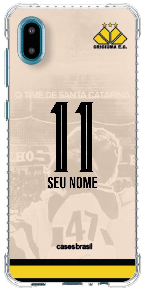 Capinha para celular Criciúma Estampa Oficial 13