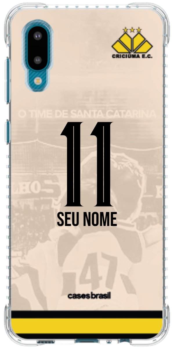 Capinha para celular Criciúma Estampa Oficial 13