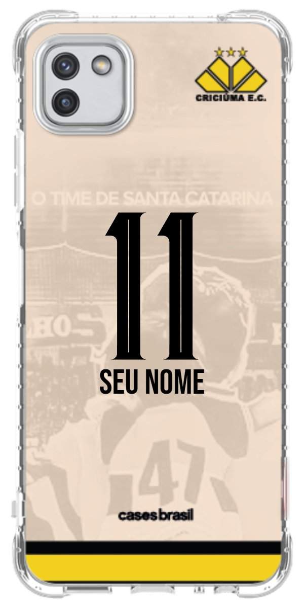 Capinha para celular Criciúma Estampa Oficial 13