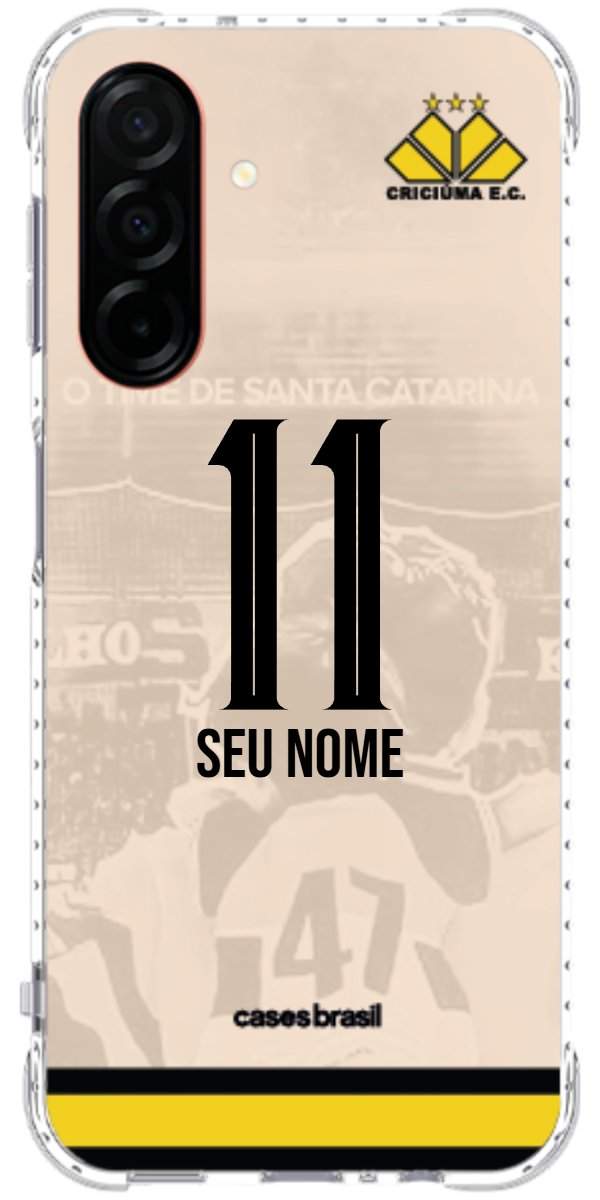 Capinha para celular Criciúma Estampa Oficial 13