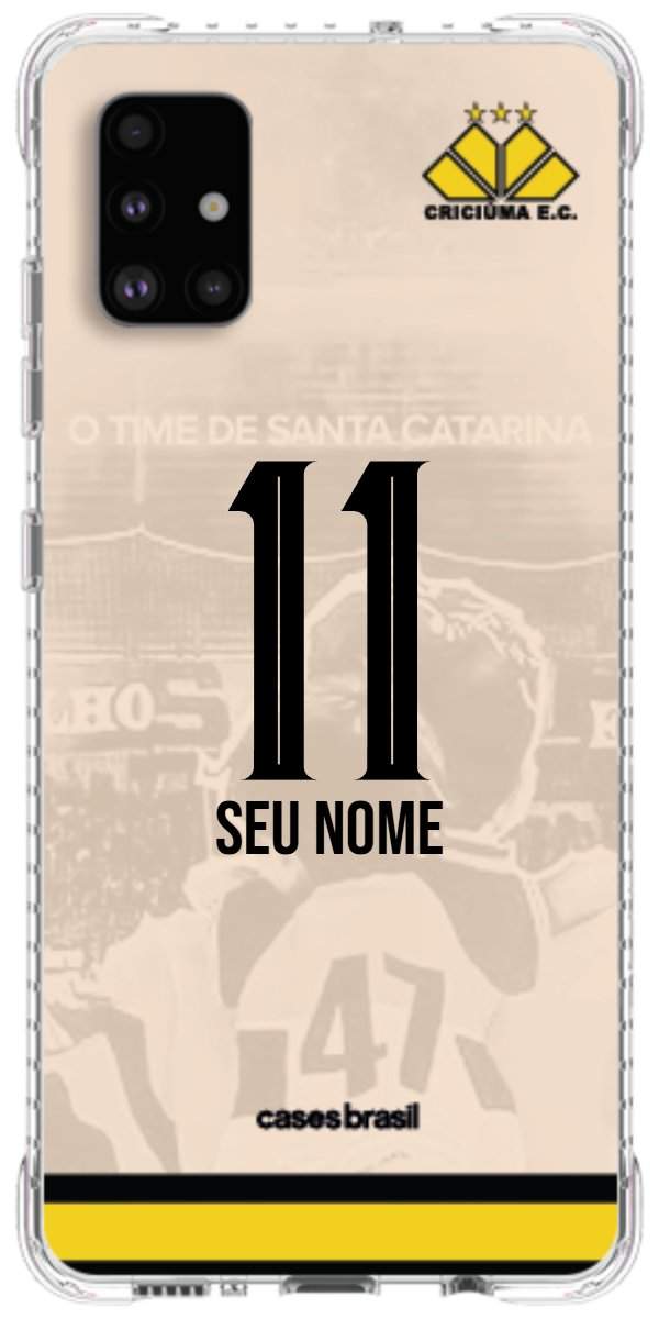Capinha para celular Criciúma Estampa Oficial 13