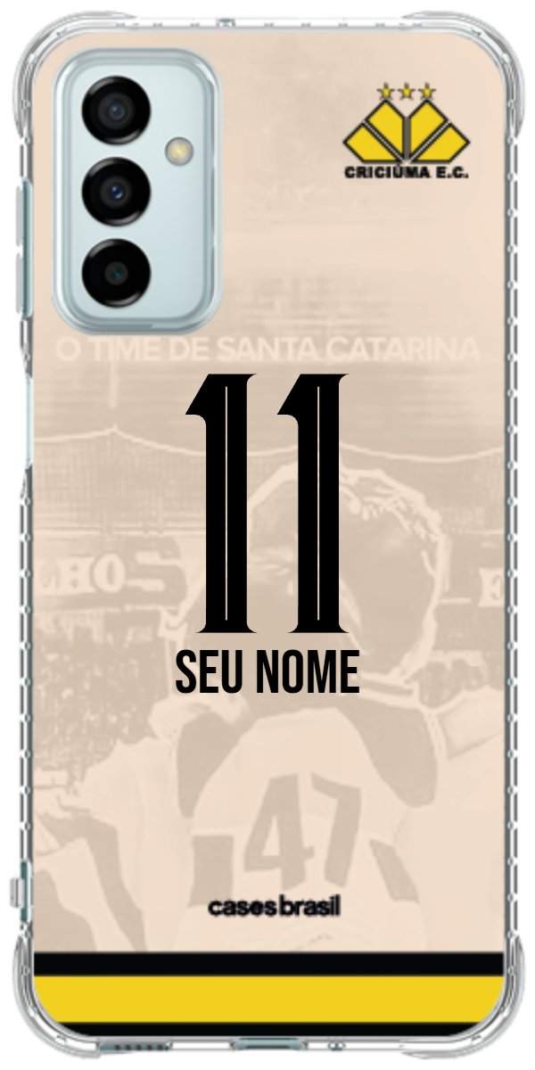Capinha para celular Criciúma Estampa Oficial 13