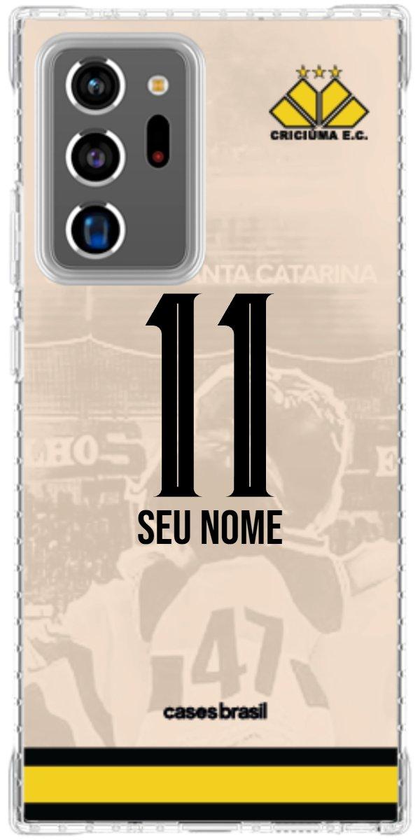 Capinha para celular Criciúma Estampa Oficial 13