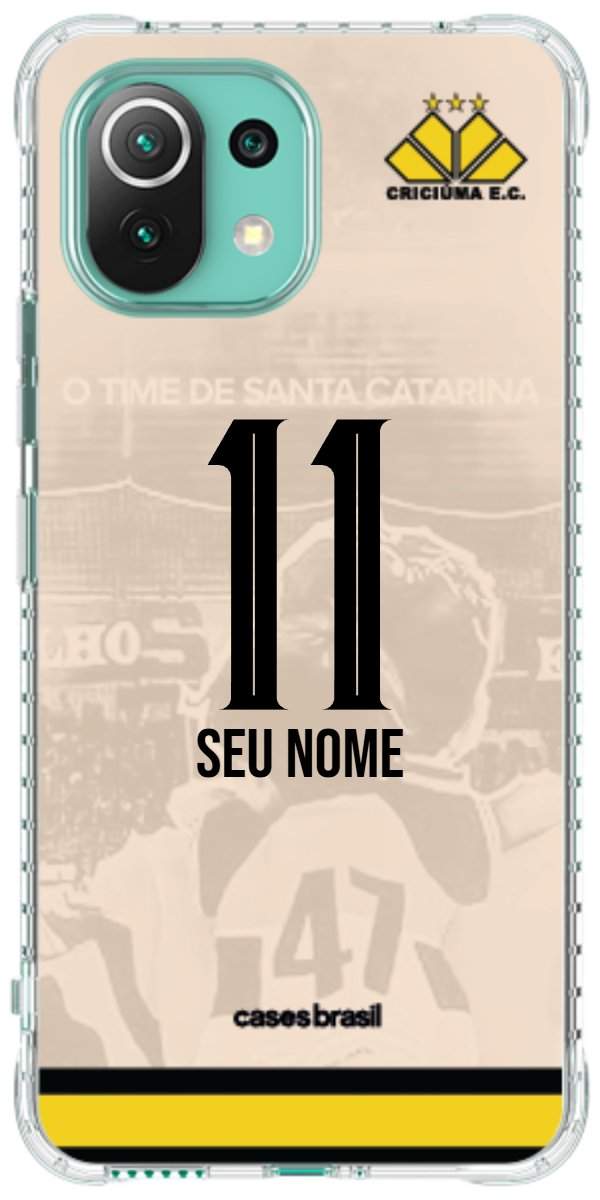 Capinha para celular Criciúma Estampa Oficial 13