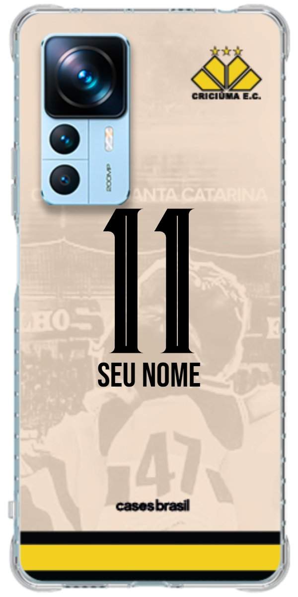 Capinha para celular Criciúma Estampa Oficial 13