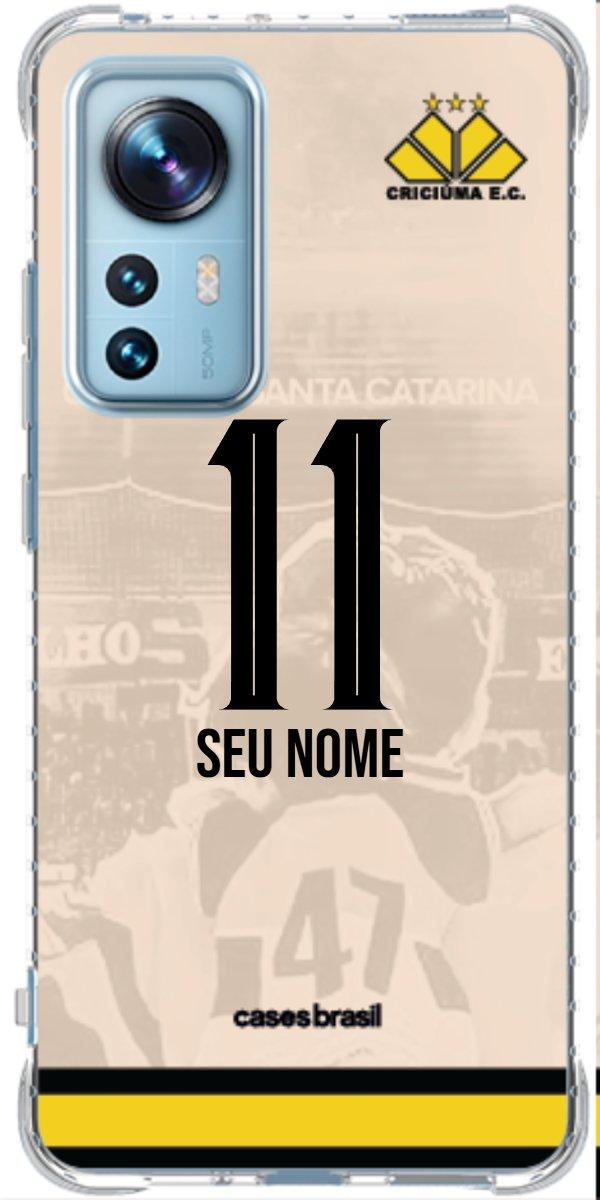 Capinha para celular Criciúma Estampa Oficial 13