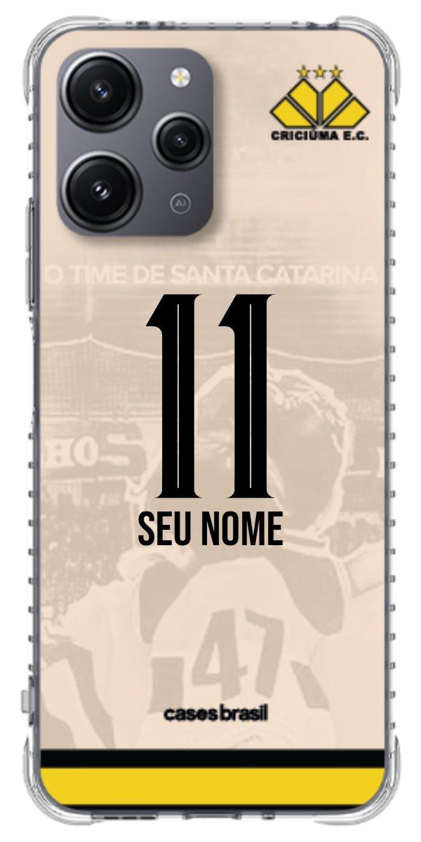 Capinha para celular Criciúma Estampa Oficial 13