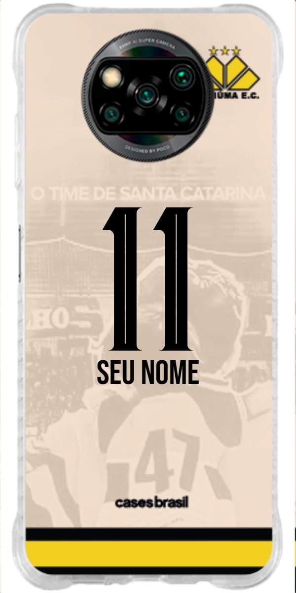 Capinha para celular Criciúma Estampa Oficial 13