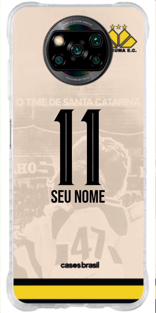 Capinha para celular Criciúma Estampa Oficial 13