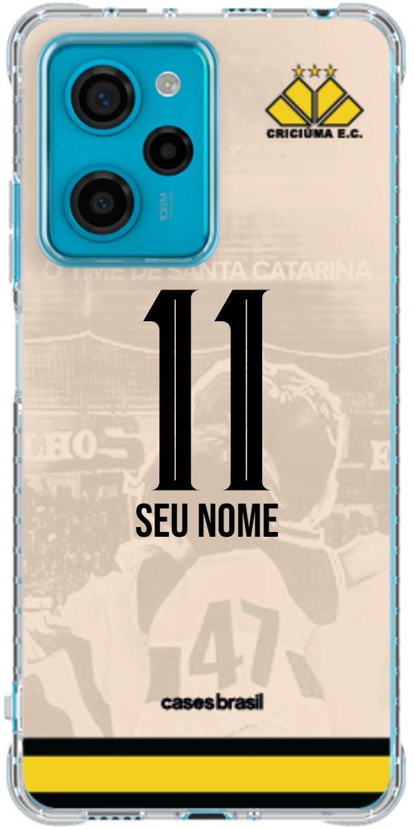 Capinha para celular Criciúma Estampa Oficial 13