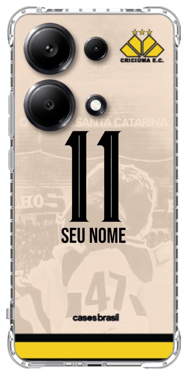 Capinha para celular Criciúma Estampa Oficial 13