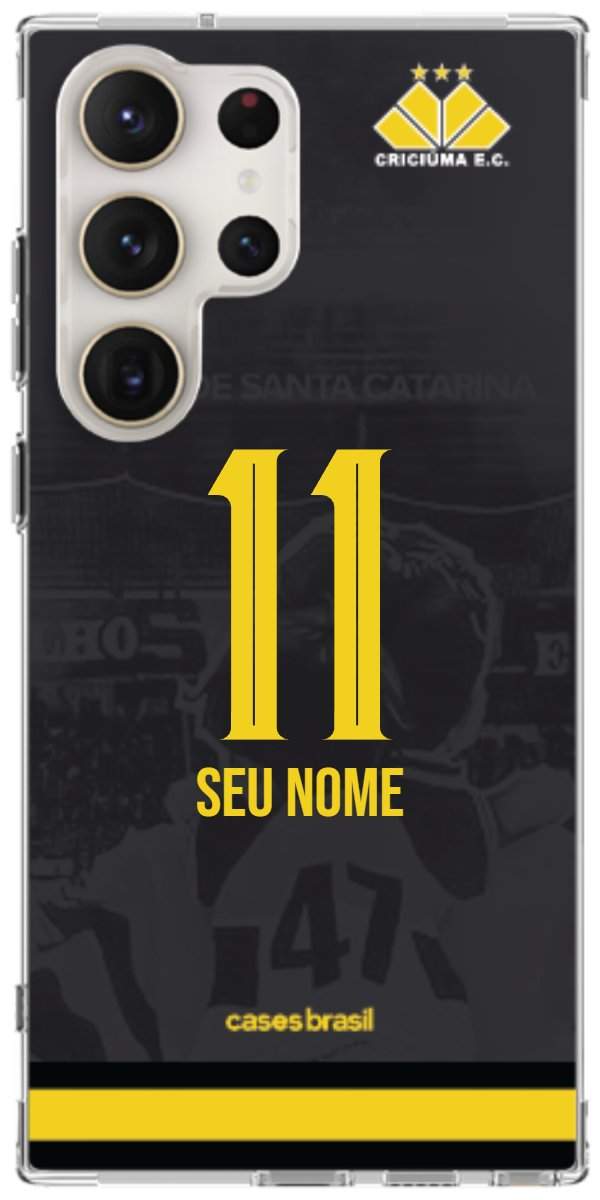 Capinha para celular Criciúma Estampa Oficial 14