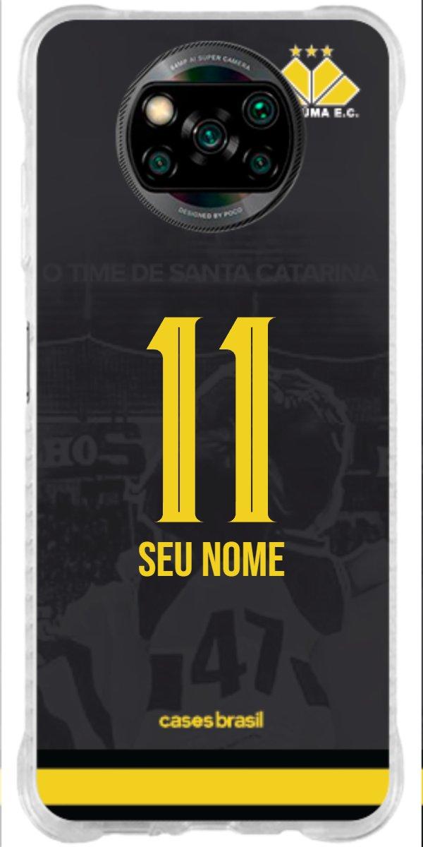 Capinha para celular Criciúma Estampa Oficial 14