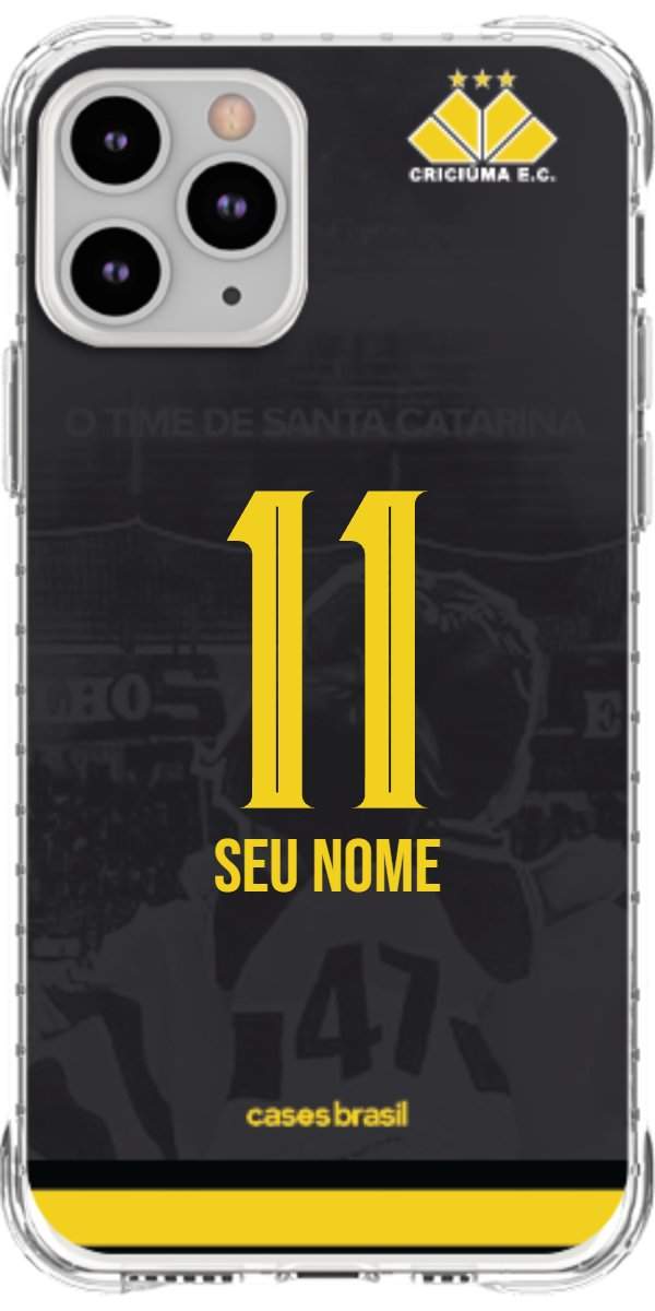Capinha para celular Criciúma Estampa Oficial 14