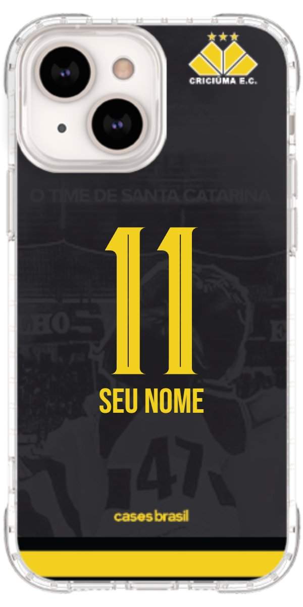Capinha para celular Criciúma Estampa Oficial 14