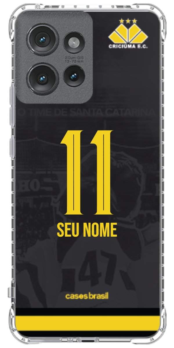 Capinha para celular Criciúma Estampa Oficial 14