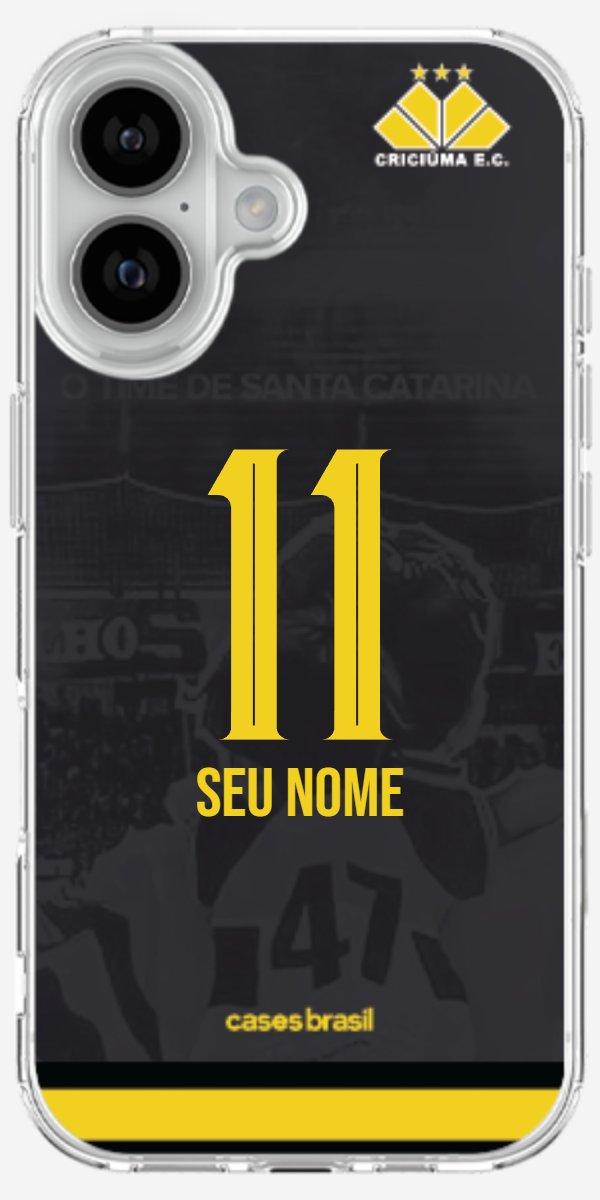 Capinha para celular Criciúma Estampa Oficial 14