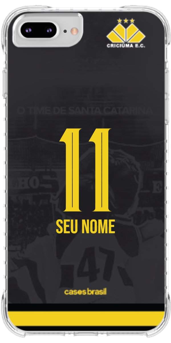 Capinha para celular Criciúma Estampa Oficial 14