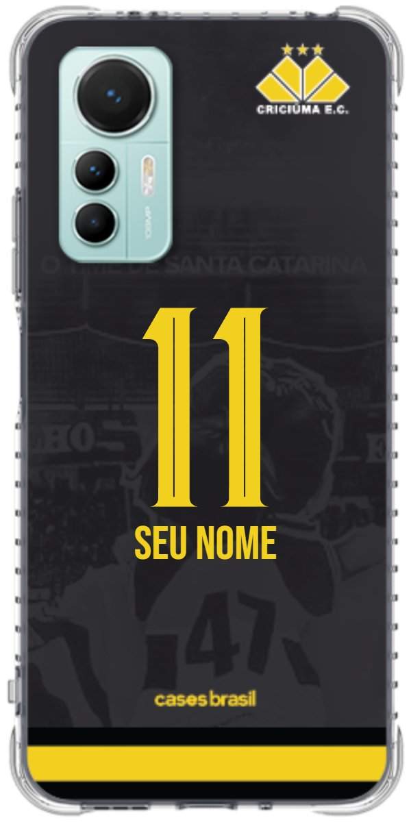 Capinha para celular Criciúma Estampa Oficial 14