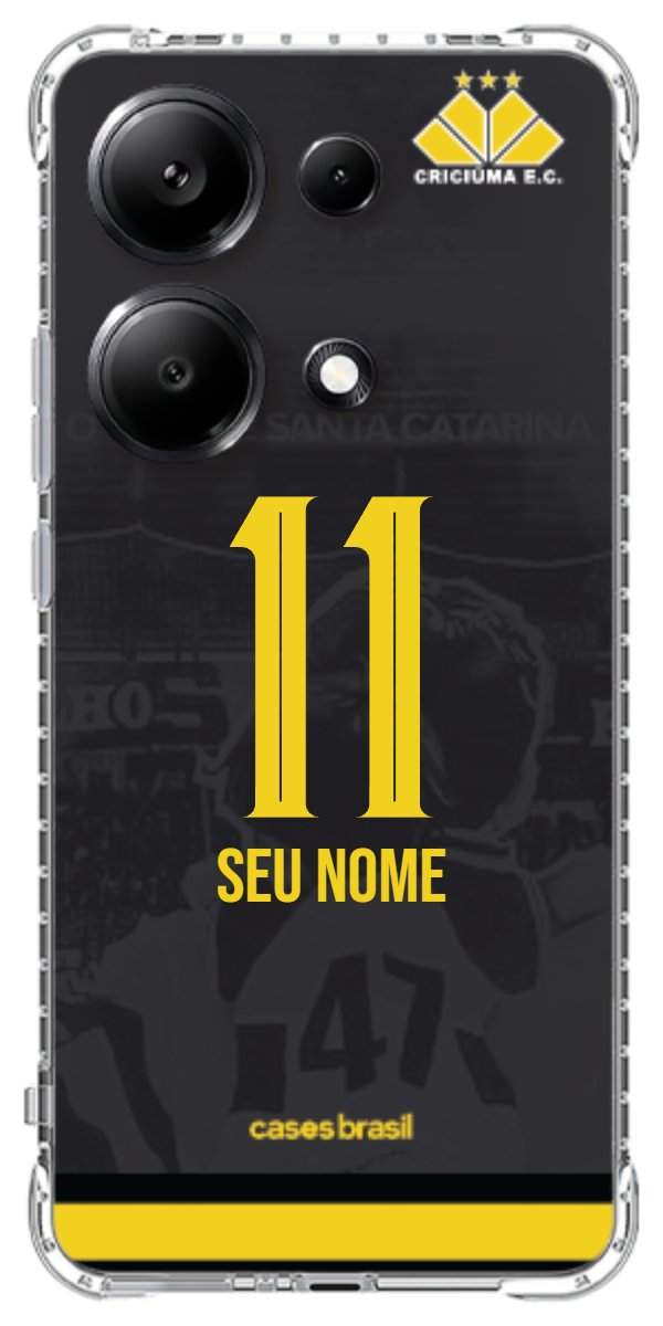 Capinha para celular Criciúma Estampa Oficial 14