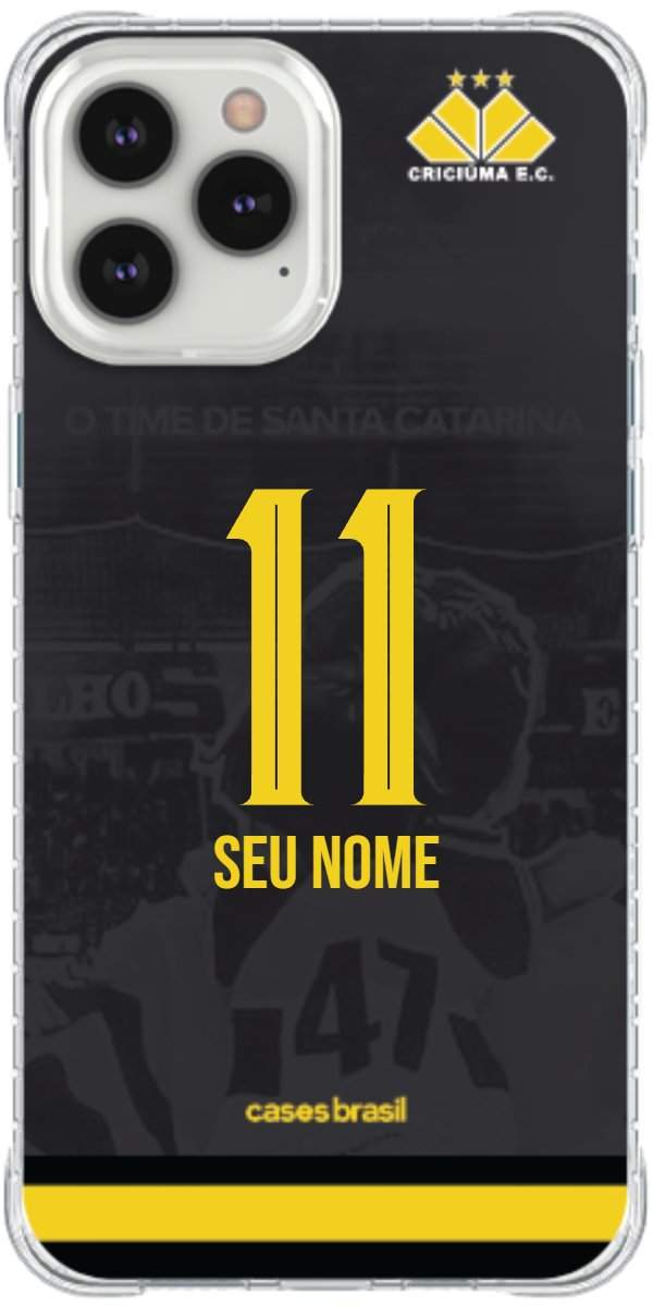 Capinha para celular Criciúma Estampa Oficial 14