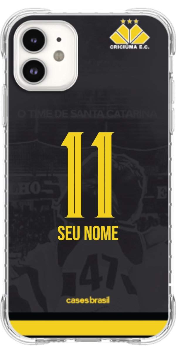 Capinha para celular Criciúma Estampa Oficial 14