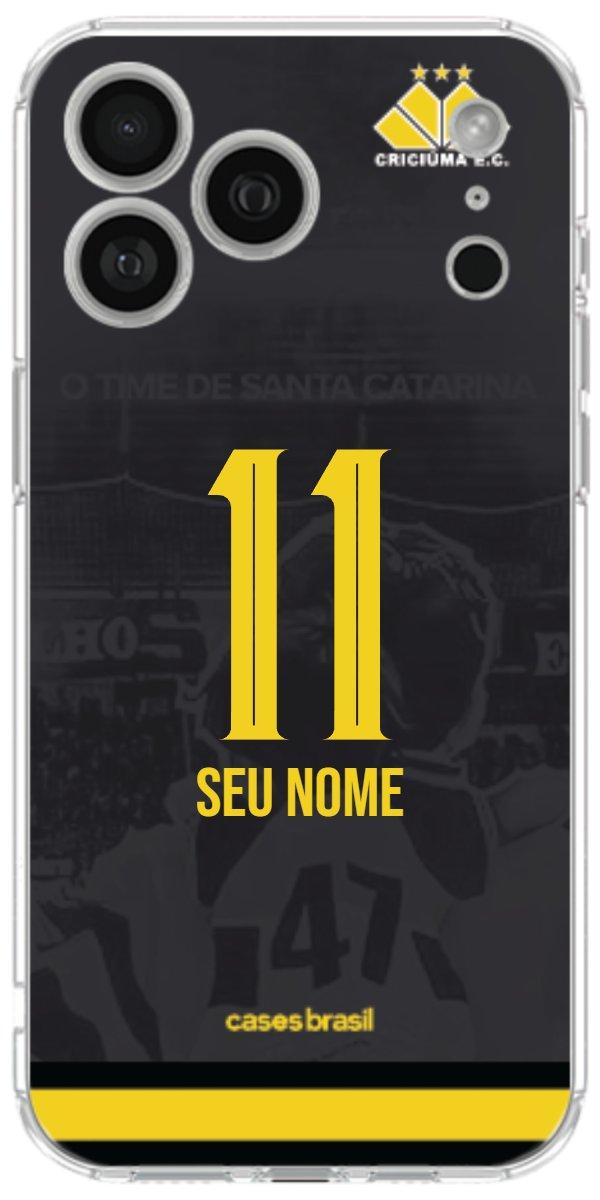 Capinha para celular Criciúma Estampa Oficial 14
