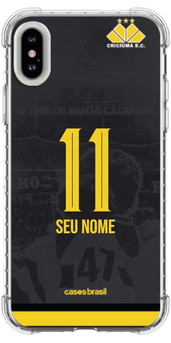 Capinha para celular Criciúma Estampa Oficial 14