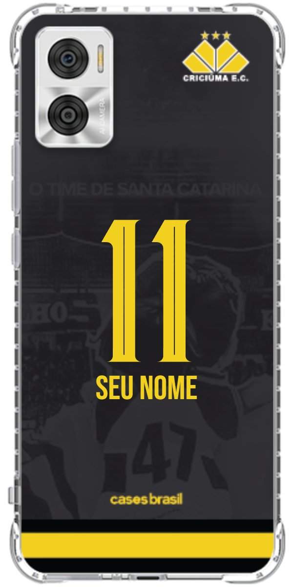 Capinha para celular Criciúma Estampa Oficial 14
