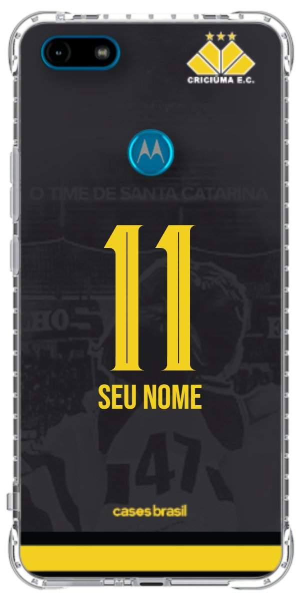 Capinha para celular Criciúma Estampa Oficial 14