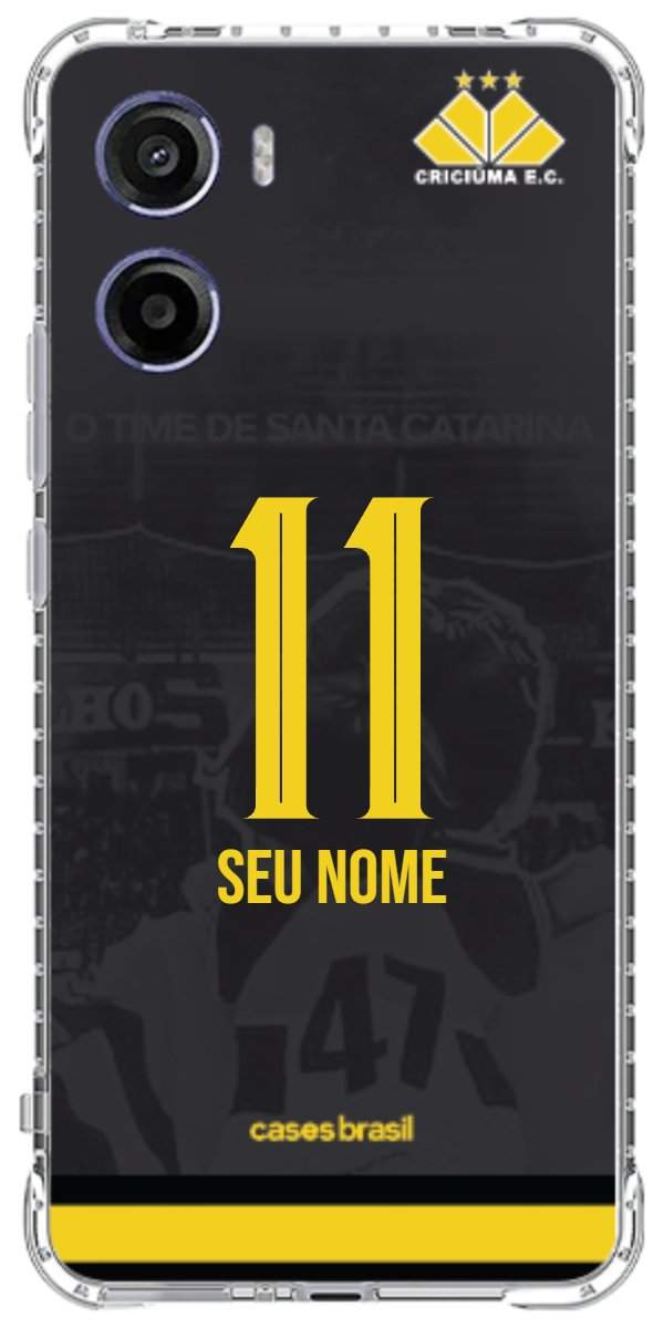 Capinha para celular Criciúma Estampa Oficial 14