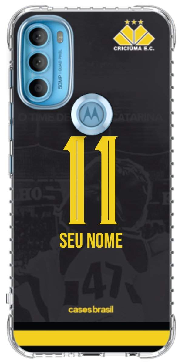 Capinha para celular Criciúma Estampa Oficial 14