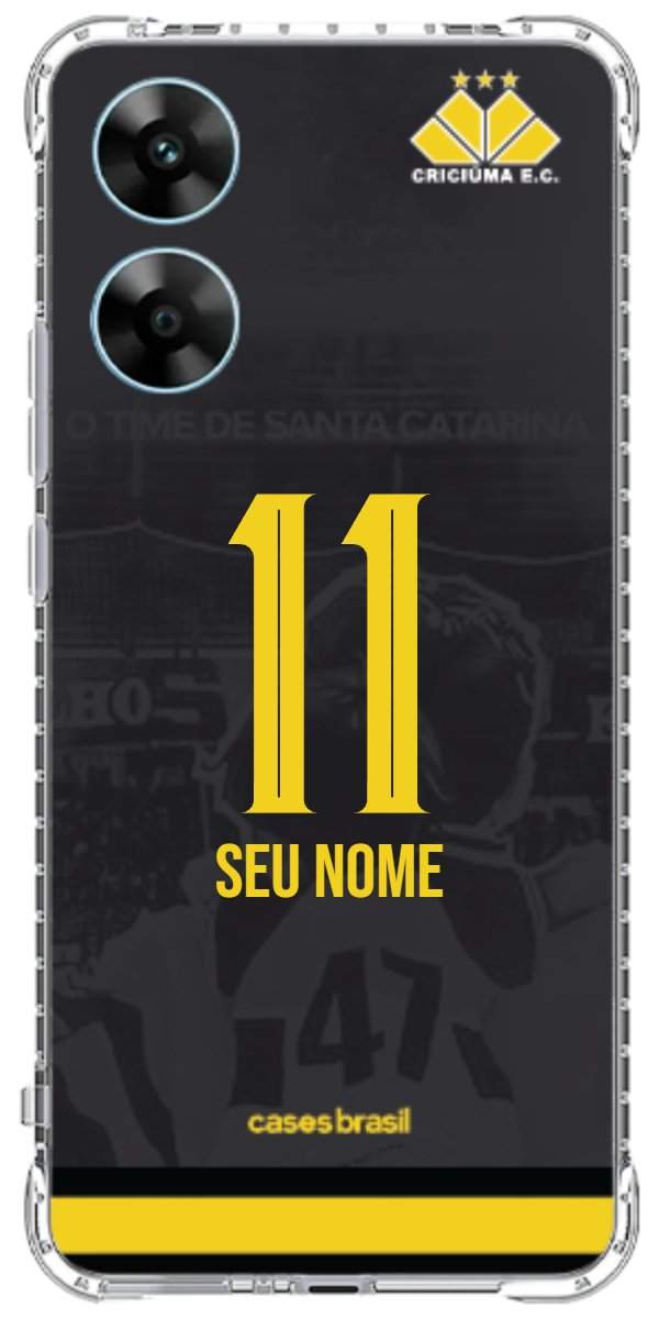 Capinha para celular Criciúma Estampa Oficial 14