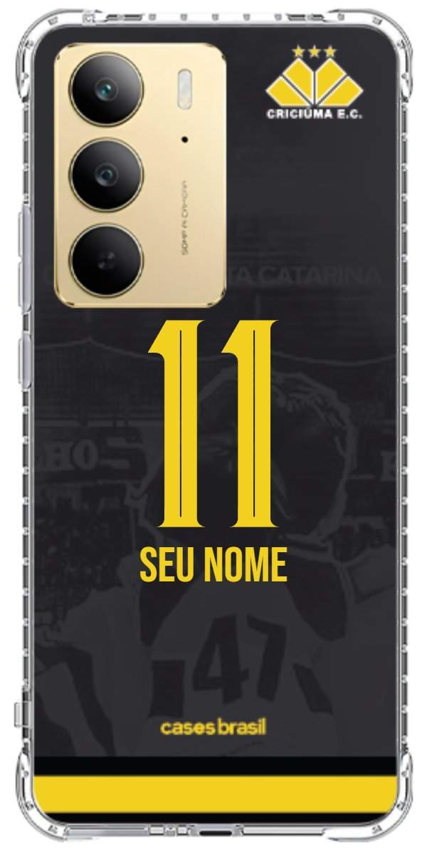 Capinha para celular Criciúma Estampa Oficial 14
