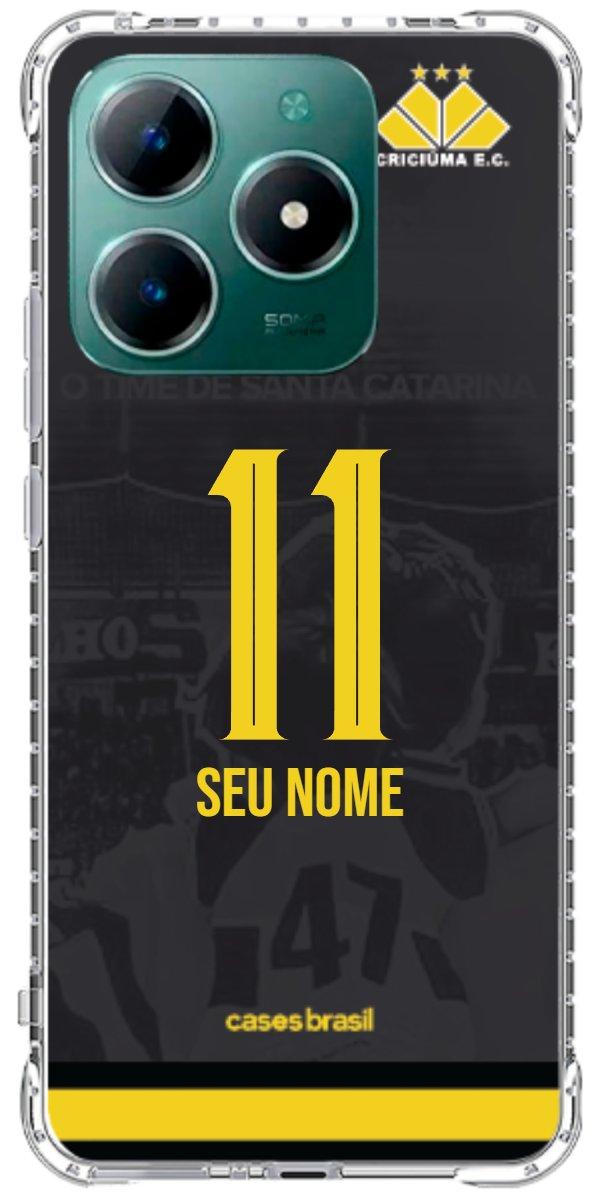 Capinha para celular Criciúma Estampa Oficial 14