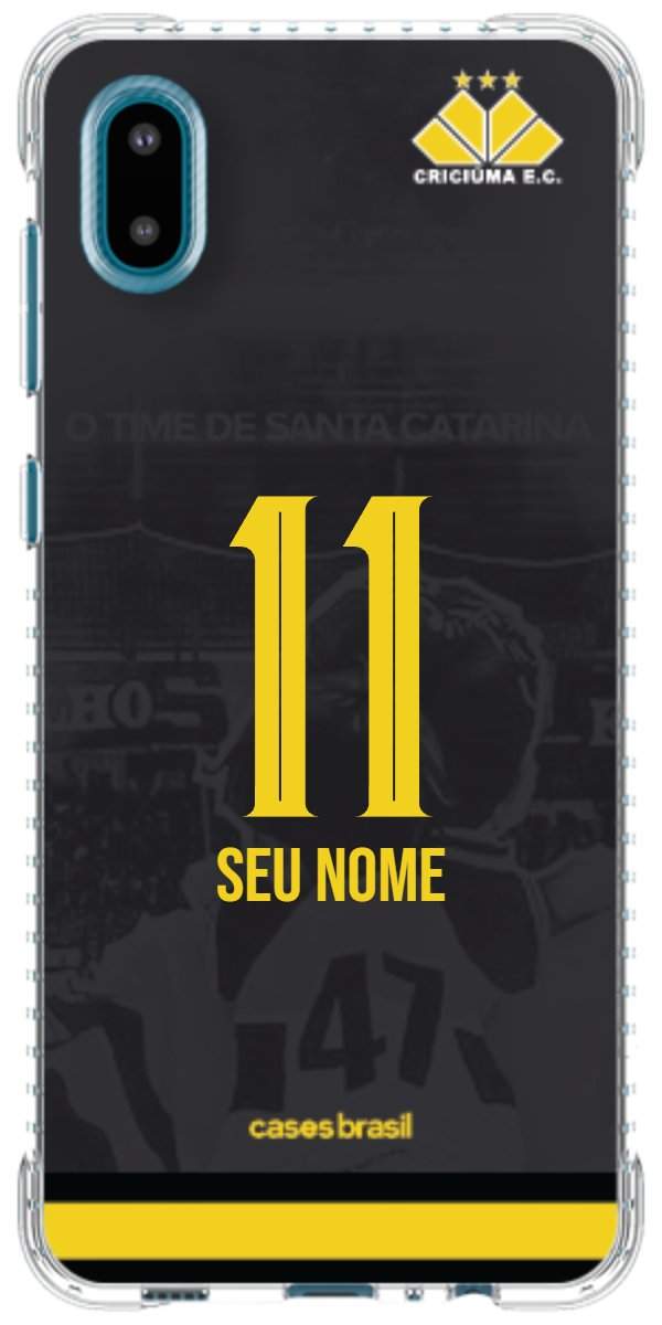 Capinha para celular Criciúma Estampa Oficial 14